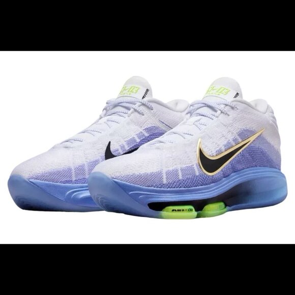 Nike Air Zoom GT Hustle 3 \'Fundamental\' Basketball Shoes Mens 10 FV5953-100 NBY